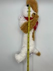 Rare Princess Soft Toys Longfellow Jr  Junior Long 16  Puppy Dog Plush Bandana