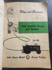 John Deere Model R Dealer Service Manual Tractor Fuel Pumps   Nozzles  Clean