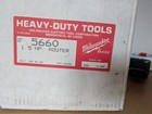 Milwaukee Heavy Duty Router 5660 1 5 Hp