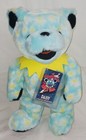 Large 14  Grateful Dead Liquid Blue Teddy Bear Daisy With Box Le Of 4800 Japan