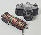 Vintage Pentax K1000 35mm Film Camera W Asahi Pentax M 50mm Lens