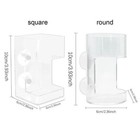 Transparent Suction Cup Feeding Ring Fish Feeder Fish Tank Floating Food Tray