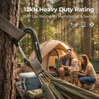 12kn Heavy Duty Carabiner Clips - For Hammocks Keys Keychains Dog Leashes