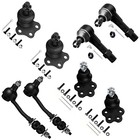  8pcs Front Suspension Kit Outer Tie Rod End Fit 1997-1999 For Dodge Dakota 