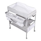  Baby Changing Table Folding Diaper Changing Station W Lockable Wheel Easy Clean