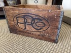 Vintage Wooden Crate Pabst Premier  Milwaukee Wisconsin Wood Beer Box