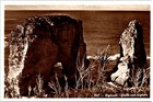 Vintage 1950s Rppc Pigeons Grotto Raouche Rocks Beirut Lebanon Postcard