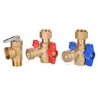 Rheem Brass Service Valves For Tankless Water Heaters 3 4  Fip  One Set