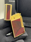 S t dupont Ligne2 Gold-plated Butane Lighter Limited Edition No Fuel