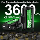 For Xbox One X s Series X s Controller Rechargeable Battery Pack   Charger Cable