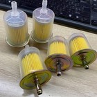 5pc Universal 3 8  Fuel Filters Industrial High Performance Inline Gas Fuel Line