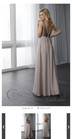 Christina Wu Celebrations Bridesmaid Prom Dress Rose Gold Sequin Long V-neck 16