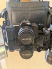 Olympus Om77af 35mm Film Camera  Lens  Case And Accessories