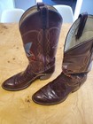 Extremely Rare Vintage Dan Post Alligator Cowboy Boots