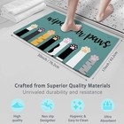 Welcome Door Mat cute Cat Paw Front Door Mat For Home Entrance garage And Gar   