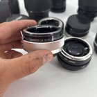 Lot Of 11 Camera Lenses  Nikon  Vivitar  Sigma  Albinar  Continental  Fast Ship