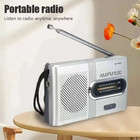Portable Am Fm Mini Radio Emergency Pocket Radio Speaker Battery Operated Travel