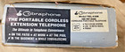 Vintage Cobra Cordless Telephone Model Tel-410n Rare With Box And Instructions 