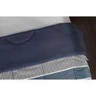 8 Piece Bed In A Bag Set With Sheets Blue Stripe