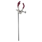 Burette Stand With3 Finger Clamp  Retort Stand With 8x5inch Base