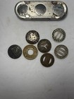 Vintage Millgate Co Ny Token Holder Transit Tokens Or Dimes Great With Tokens