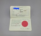 Vintage Green United States Passport Born 1896  Passport Stamped 1960