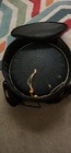 Black    teddy Bear    13  Inch Steel Tongue Drum With Carrying Case New