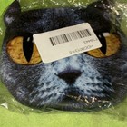 Lot Of 3 Cat Face Plush Decorative Change Purse   Multicolor Polyester  Kids