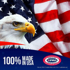 Patriotic American Flag     100  Made In Usa   Embroidered Stars   Sewn Stripes