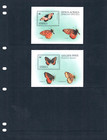  12 00 Scott Value - 1997 Dominica Butterflies 2 S s Caribbean Sea Cv Mnh Nh Umm