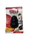 Kong Extreme Large Fetch   Chew Dog Toy Black Durable Rubber Treat Stuffable 4 