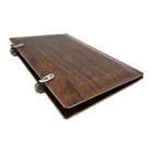 Mid-century Modern Teak Serving Tray Hors D oeuvres Folding Hasko Danish Vintage