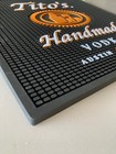      New Tito s Handmade Vodka Jumbo Beer Rubber Bar Spill Mat For Tap Kegerator