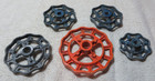 5 Antique Vintage Industrial Valve Handle Water Faucet Knobs Steampunk Robot Art