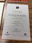 Maison Gerard Fold-out Invitation Ruhlmann Furniture   Fabrics  2004