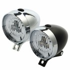 Classical Chrome Retro Bicycle Bike Led Light Headlight Front Retro Head Lamp