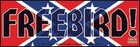 Lynyrd Skynyrd - Freebird Logo Sticker