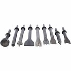 9 Piece Air Hammer Chisel Set Air Hammer Punch Chipping Bits Set 0 39in Shank