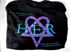 Her  him  Vintage Official Street Team T-shirt  rare  Ville Valo  Heartagram 
