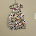 Vintage Girls Bubble Romper Fruit And Flowers Size 18 Months