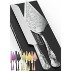 Elegant Stainless Steel Cake Knife   Server Set Wedding Cake Cutting Tools Gift