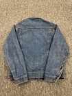 Vtg Sears Roebuck Denim Jacket Men Medium Heavyweight Workwear Trucker Coat 70s