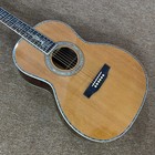 00045 Acoustic Guitar Solid Spruce Top Handmade Deluxe Life Tree Inlay Ebony
