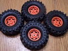 Axial 4ws Capra Pro-line Baja Pro X Predator Tire 12mm Bead-loc 1 9 Orange Wheel