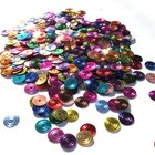 Sequins Metallic Circles Mix 8mm  400 Pieces