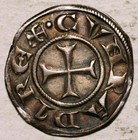 1139-1339 Genoa Italy Silver Grosso 6 Denari  weight   Approx 1 7 G   High Grade