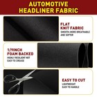 Automotive Universal Flat Knit Headliner Fabric With Foam Backing  60  Wide