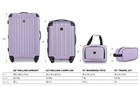 Travelers Club Midtown Hardside 4-piece Luggage Travel Set - Lilac