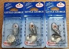 Lot Of 3  Mann s Little George 1 2oz  C2  Silver