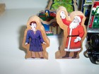 Imaginarium Lionel Wooden The Polar Express Train Set Accessories Lot Incomplete
